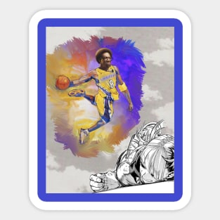 Norbit dunks on Toga Sticker